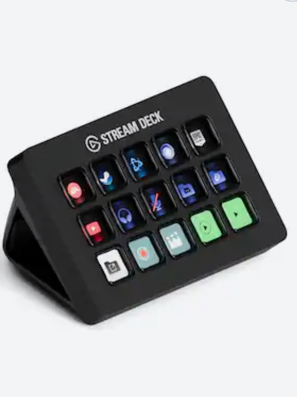 Elgato Stream Deck 15 Key Programmable Ultra High Definition Black